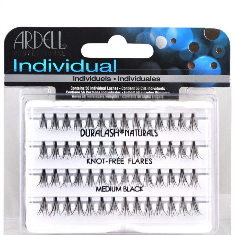 Ardell individual black false eyelashes